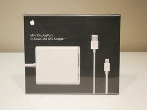 SALE!!未使用品!! Apple純正 Mini DisplayPort-Dual-Link DVIアダプタ MB571Z/A