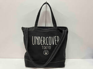 UNDERCOVERISM アンダーカバーイズム キャンバス トートバッグ ショルダーバッグ 2WAY ブラック