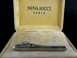 ■新品N■№1320 【NINARICCI】ニナリッチ 【シルバー】■ネクタイピン タイピン♪