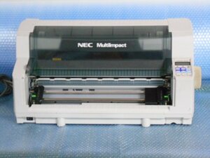 NEC MultiImpact 700JAN ドットインパクトプリンタ PR-D700JAN LAN対応/前後スタッカ無し/ピン折れ無し