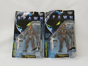 ☆未開封品☆SPAWN THE MOVIE スパイクド・スポーン 2点セット マクファーレントイズ スポーン アメコミ 長期保管品