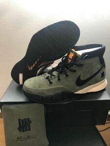 世界限定10足　非売品　NIKE UNDEFEATED KOBE 1 Protro undefeated Flight jacket ナイキ アンディー フィーテッド　コービー　26.5cm