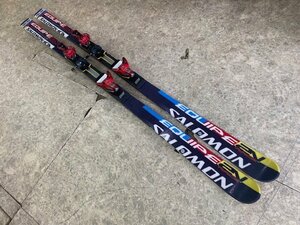 1▲909中古品！レーシングスキー【SALOMON(サロモン)/EQUIPE 2V RACE/GS】[181cm R=23m] 【札幌市・店頭引取OK】