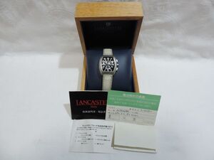 LANCASTER　ランカスター　クロノグラフ　一式有り　988B☆