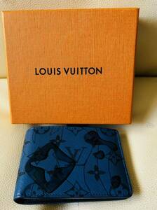 Louis Vuitton 二つ折り財布 はポルトフォイユスレンダー　限定品