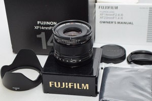 良品★FUJINON LENS 富士フィルム XF14mm F2.8 R★元箱付