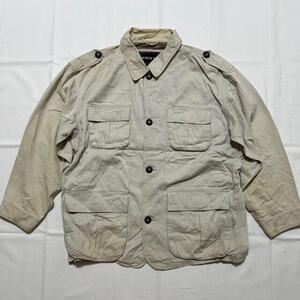 NORTHBAY ノースベイ　古着　メンズ　ジャケット　USA カジュアル カバーオール　Mサイズ　オールド　ベージュ　アウター　jacket