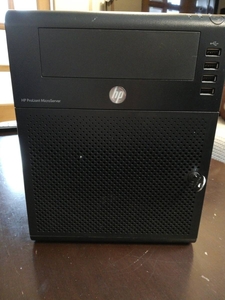 HP ProLiant MicroServer NAS構築済みですぐに使える！RAID設定済＋HDD×4台、即利用ファイルサーバー　FreeNas,TrueNAS,xigmaNas,nas4free