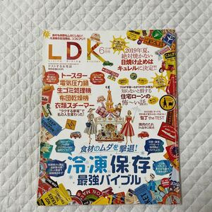 LDK 2019 6月号 バックナンバー 食材のムダを撃退！冷凍保存最強バイブル ラクする家電で私の人生変わった 晋遊舎 雑誌 本 エルディーケー