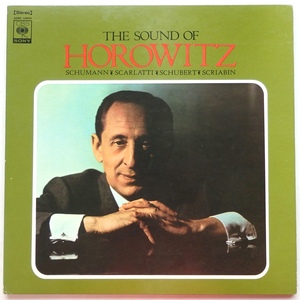 LP THE SOUND OF HOROWITZ シューマン スカルラッティ シューベルト スクリャービン ホロヴィッツ SONC 10043