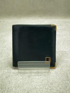 dunhill◆2つ折り財布/レザー/BLK/メンズ