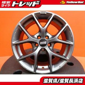 アウディ A1 8X ポロ 6R 中古ホイール 4本 BBS SR SR031 16インチ 7.0J +36 5H100 ハブ57.1mm ドイツ製 鋳造品 VW POLO