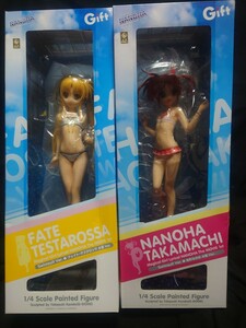 未開封新品 グッドスマイルカンパニー 1/4 NANOHA The MOVIE 1st 高町なのは & フェイト・テスタロッサ 水着 ver.