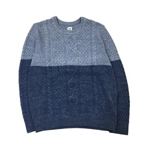 2311F-116 メンズ GAP ギャップ ブルー ニットセーター L 【送料一律！800円】