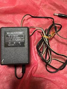 ★中古★♪マツバラ ACアダプター♪【MD-608専用充電器】INPUT AC100V OUTPUT DC6V 400mA《送料一律450円》