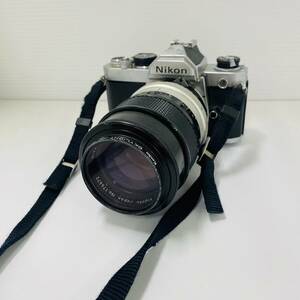 ●○RL15946/ Nikon FM 1:2.8 135mm ニコン フィルムカメラ カメラ ブラック 写真○●