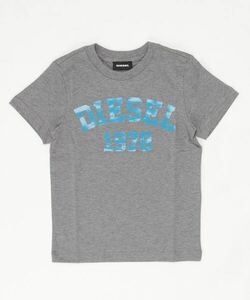 ☆匿名発送☆新品タグ付き Sサイズ相当 チャコールグレー DIESEL ディーゼル Tシャツ ロゴ プリント おしゃれ かっこいい かわいい