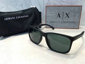 【新品】ARMANI EXCHANGE アルマーニエクスチェンジ AX4041SF 8078/71 サングラス マットブラック☆未使用