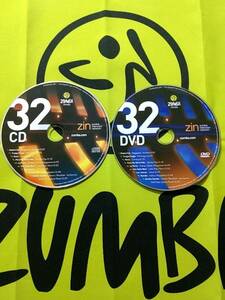 即決　ZUMBA　ズンバ　ZIN32　DVD　＆　CD　インストラクター専用