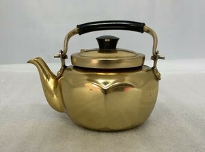 A1167→YAMATA yamata　茶道具　アルミ？詳細不明　煎茶道具　　中古　食器