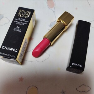 ★人気色★CHANEL　シャネル　ルージュ　アリュール　ヴェルヴェット　347　カメリア　フューシャ　ドゥ　シャネル　リップ　口紅