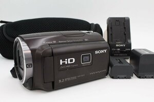 ＜＜別売ケース&充電器&予備バッテリー付き＞＞【良品】SONY ソニー HDビデオカメラ Handycam HDR-PJ670 ボルドーブラウン#LE2024512