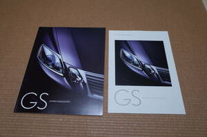 【激レア 稀少 貴重】レクサス GS GS450h GS460 GS350 本カタログ 2009年11月版 オプションカタログ 2009年8月版 新品セット