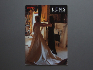 【カタログのみ】SIGMA 2004.10 LENS CATALOGUE 検 シグマ Canon Nikon PENTAX MINOLTA