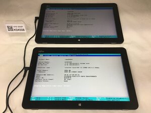 ジャンク2台セット/FUJITSU ARROWS Tab R727/Core i5 7300U 2.60GHz/ストレージ不明/4GB/12.5インチ/OS無し/第7世代/AC欠品