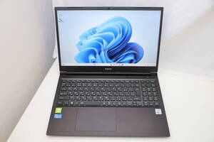 マウスコンピューター K5-i7CMLAB Corei7-10750H メモリ16GB SSD512GB GeForce MX350 ACアダプター付