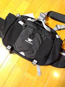 マウンテンスミス　ツアー　ウエストバッグ　MOUNTAINSMITH TOUR Heritage Black　黒