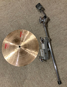 中古/PAISTE パイステ 2002 10インチスプラッシュ+PEARLシンバルホルダー（送料込み）