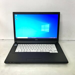 ●快適SSD 15.6型ビジネスノート 富士通 LIFEBOOK A576/P テレワーク最適 (Core i5-6200U 2.3GHz/8GB/SSD 512GB/DVD/Windows10 Pro)