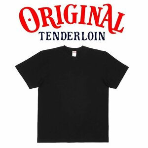 1円～1スタ 新品未使用 正規品 BLACK 激レア TENDERLOIN テンダーロイン 5.6oz Tシャツ TEE 藤原ヒロシ キムタク サイズXL 三代目JSB着用