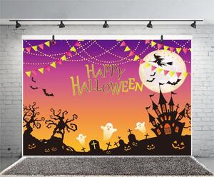 背景布 ハロウィン happy halloween　写真シート　2.5×1.8m 新品