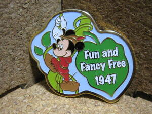 【3点以上落札送料無料】ディズニー Disney 限定 ピンバッジ ピンズ pins ミッキー Fun and Fancy Free 1947 多数出品中！同梱歓迎