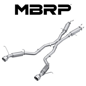 MBRP 2012-2021 ジープ グランドチェロキー SRT 6.4L V8 CAT-BACK エキゾースト 正規品