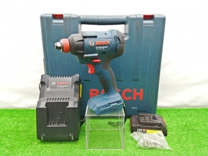 訳あり 中古品 BOSCH ボッシュ 18V コードレス インパクトドライバ 2.0Ahバッテリ×1付 GDX18V-180