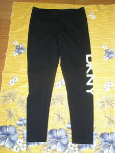 【即決】コストコ購入 DKNY SPORT レギンス L ブラック