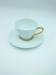 Noritake◆カップ&ソーサー/WHT/生活雑貨/食器/ティーカップ