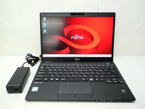 ☆1円☆第8世代☆富士通☆LIFEBOOK U939/B☆Core i5 1.60GHz/8GB/SSD256GB/高解像度/無線/Bluetooth/カメラ/Office/Win11 DtoD領域☆