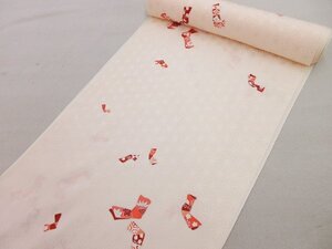 inagoya◆おすすめ柄入荷◆新品【長襦袢-9～10ｍ-】正絹 反物 生地 未使用品 kimono fabrics 仕立ての練習 リメイク 着物 単衣 z8921fq