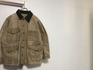 80sヴィンテージMADE IN USA アメリカ製フィルソンFILSONダックカバーオールジャケットsize42円形タグ