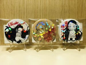 ■鬼滅の刃　オールスター缶バッチ　ねずこセット希少品■