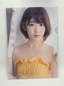 宮脇咲良(HKT48/AKB48) B5クリアファイル EX大衆 2017年9月号付録　複数在庫有り　非売品　限定　NOT FOR SALE　乃木坂　日向坂　櫻坂