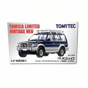 トミカリミテッド ヴィンテージネオ　1/64 LV−N206a 三菱パジェロ ミッドルーフワイドVR