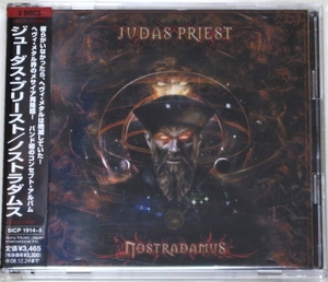 ◇ ジューダス・プリースト JUDAS PRIEST ノストラダムス NOSTRADAMUS 初回盤 2枚組 日本盤 帯付き SICP-1914-5 新品同様 ◇