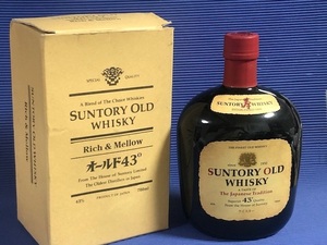 ◎未開栓 サントリー オールド ウイスキー 700ml 43％「寿」◎箱付