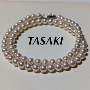 TASAKI 田崎　あこや真珠　6.5ー6.9mm ネックレス　48cm