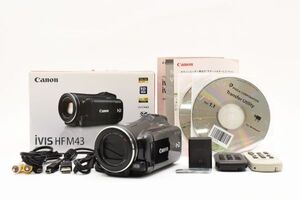 キャノン Canon iVIS HF M43 ブラック デジタル ビデオカメラ #4746